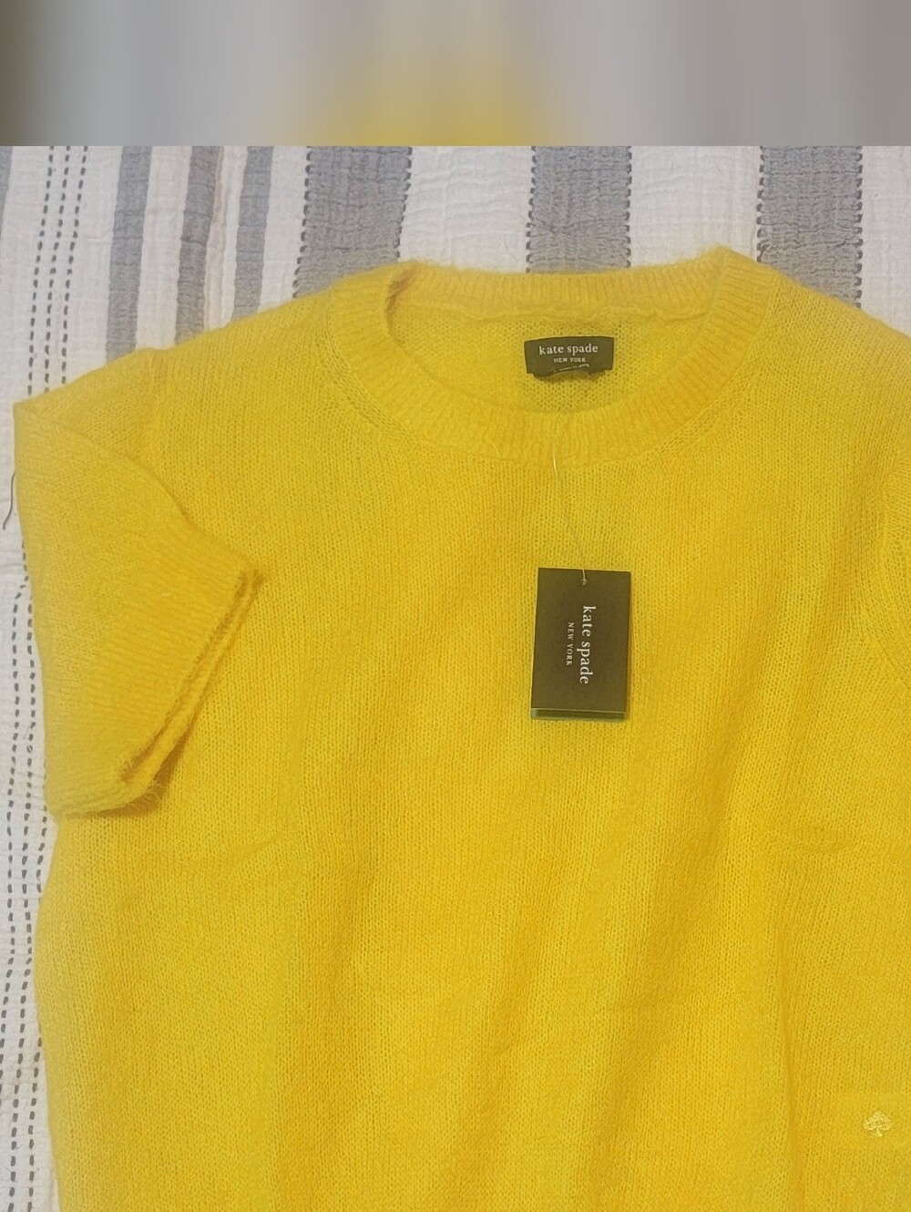 kate spade Bright Yellow Crewneck Sweater
